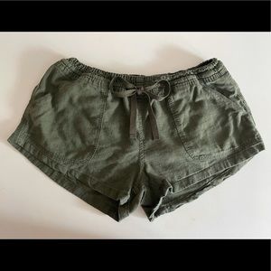 Altar’d State Green Drawstring Shorts